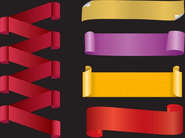 infographic desain elemen 3d warna-warni roll template