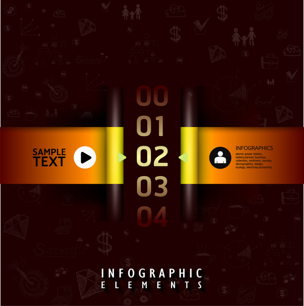 Inforgraphic Design-Vorlage