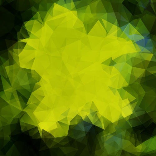 Kaleidoskop geometrische Formen Hintergrund Vektor