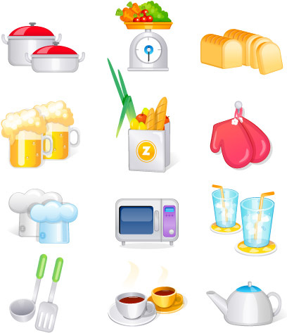 ícone de utensílios de cozinha