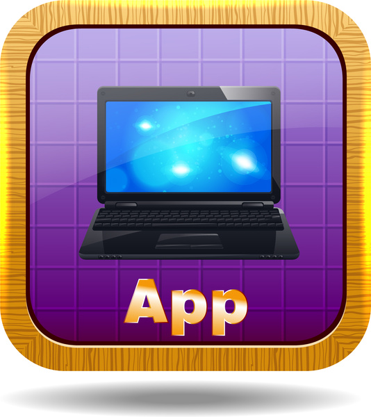 Laptop-app-Symbole