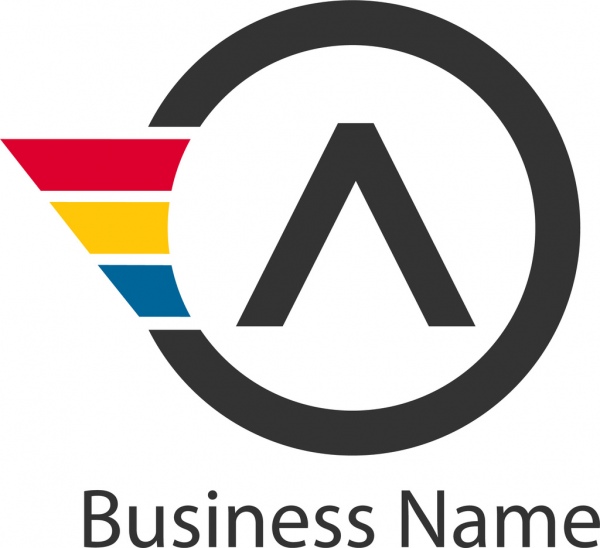 mektup bir logo şablonu tasarımı