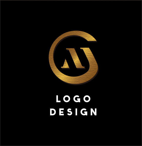 desain logo g m logo alfabet logo baru