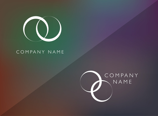 logo tasarım basit daireler