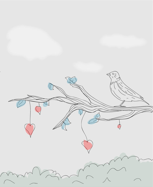 pássaros do amor