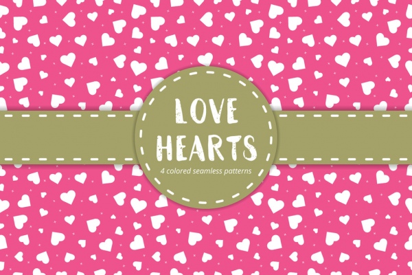 Love Hearts Pattern