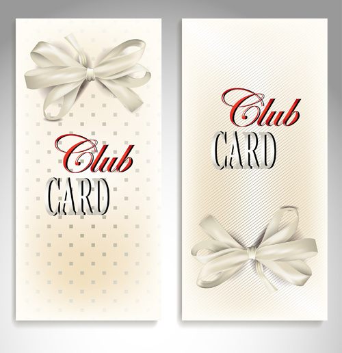 高級クラブ カード デザインの要素のベクトル