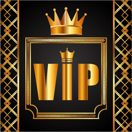 Luxus golden VIP-Hintergrund Vektoren