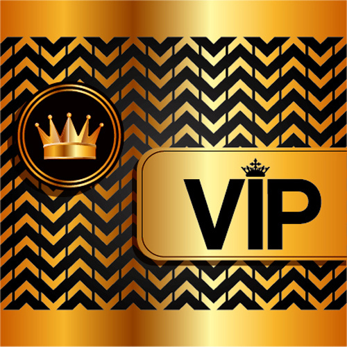 Luxury Golden Vip Background Vectors