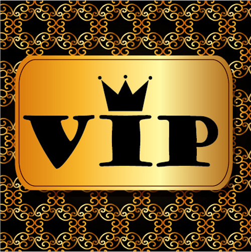 Luxus golden VIP-Hintergrund Vektoren