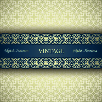 Luxus Muster Vintage Vektor Hintergrund
