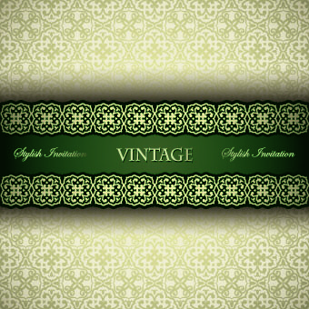 Luxury Pattern Vintage Vector Background