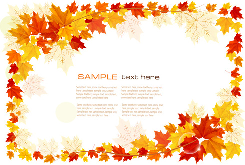 Maple Leaf Vektorgrafiken Hintergrund