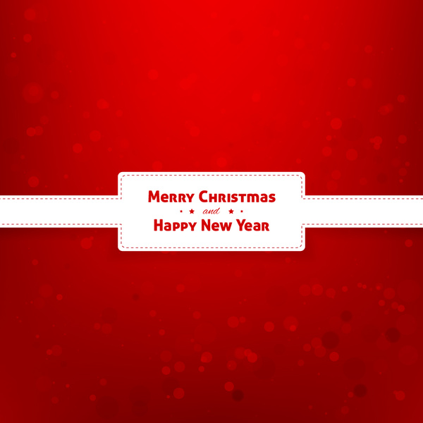 聖誕快樂, 新年快樂, 新時代框架紅色背景