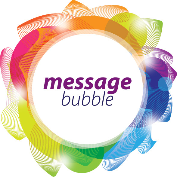 graphique vectoriel de bulle de message