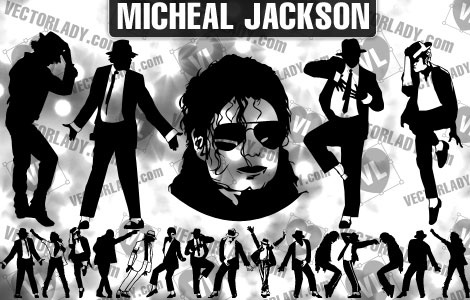 Micheal Jackson silhouette