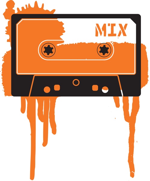 Mixtape-Vektor