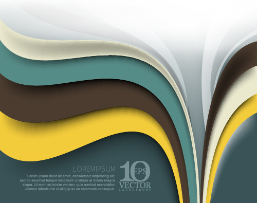 現代背景波形向量