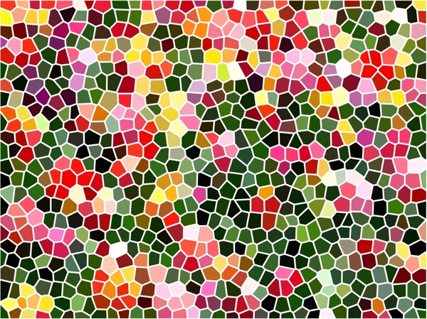 mosaico azulejos padrão ilustração vetorial