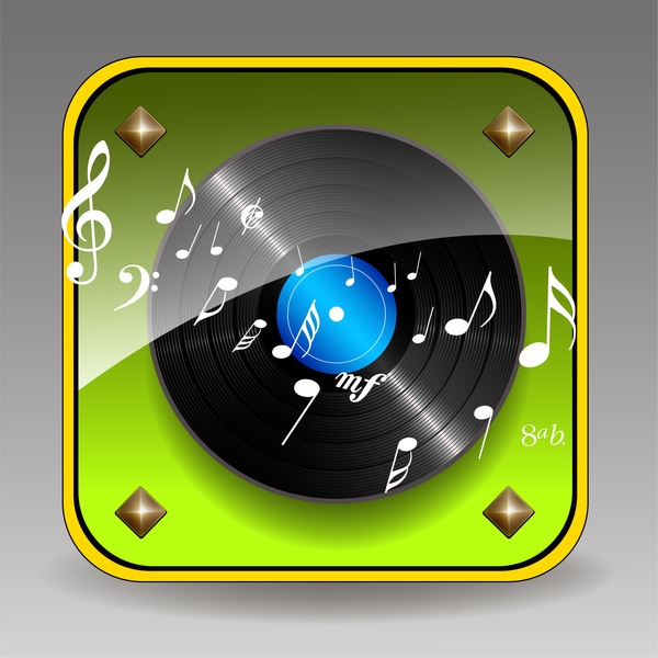 app do ícone musical