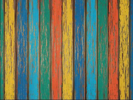 El viejo piso de madera textured background vector