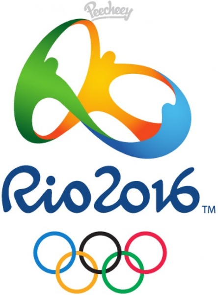 Olympischen Spiele in Rio De Janeiro 2016-logo