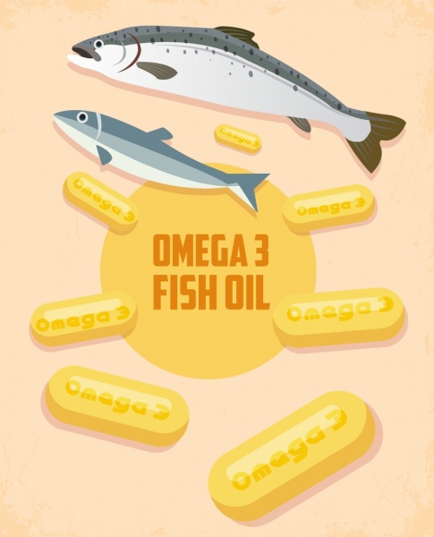 omega promozione banner pesci capsula icona arredamento