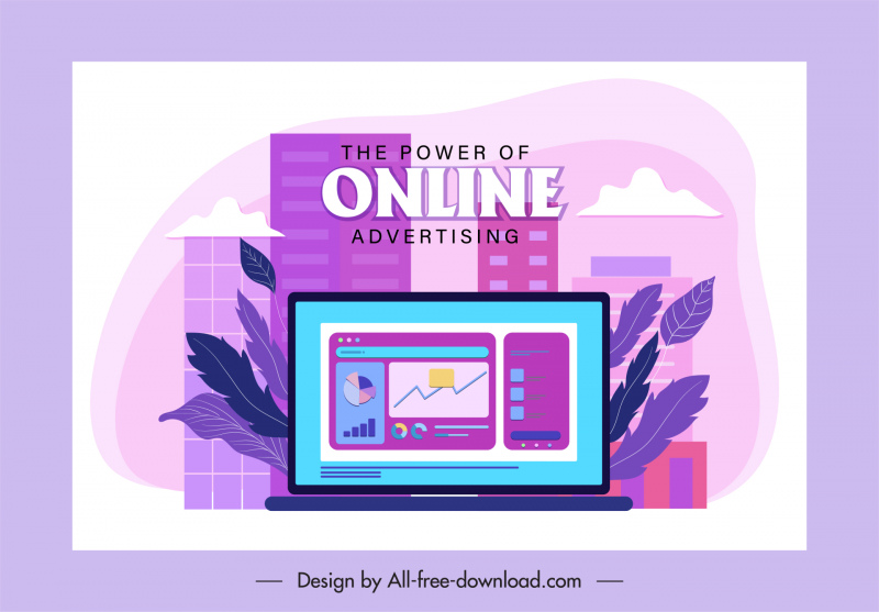 Online-Werbung Banner Computer Business User Interface Skizze