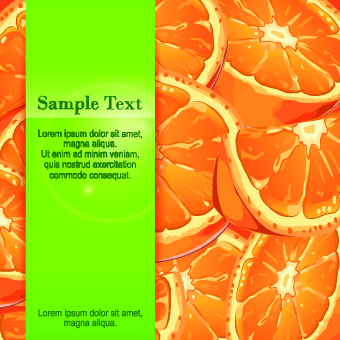 immagine vettoriale di sfondo arancione