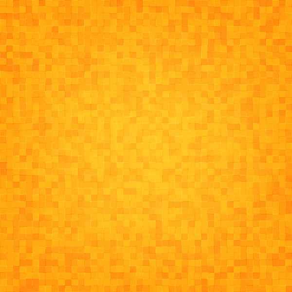 オレンジ色の市松模様の背景