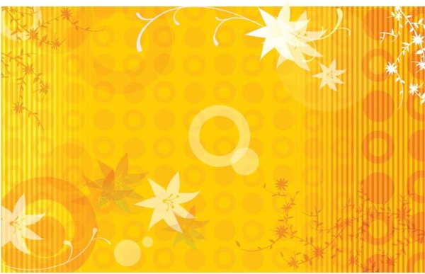 Orange Grunge Background Design Elements Icon On It