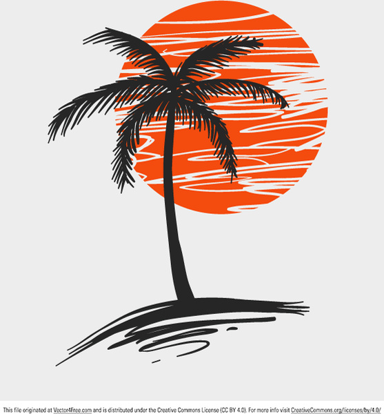 Дерево пальмы