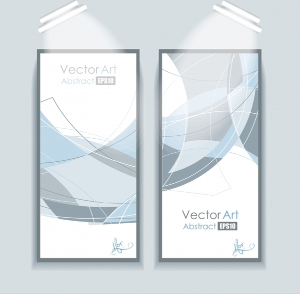 panel yang menunjukkan efek vektor