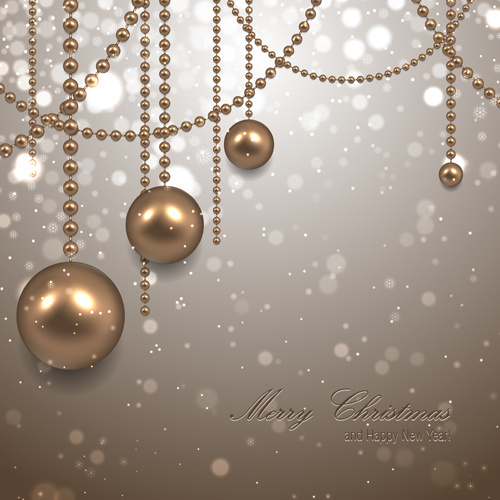 Perle Ornament Weihnachten Hintergrund Kunst