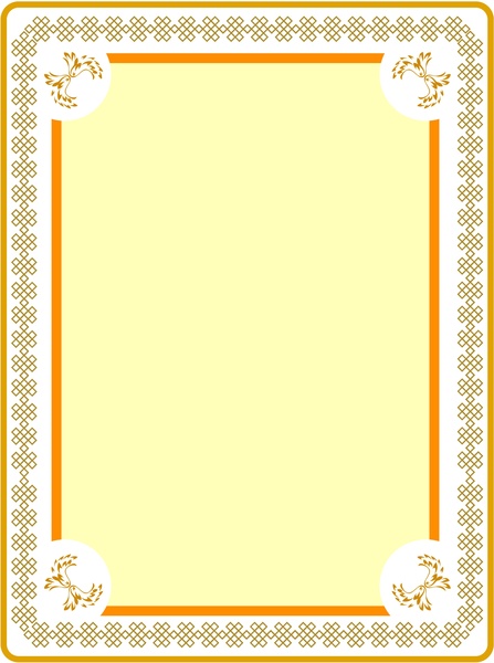 Picture Frame Design With Classical Style