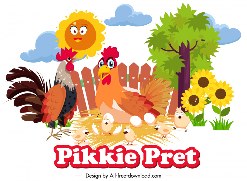 Pikkie Pret Painting For School Agriculture Farming Elements Pikkie Pret Painting For School Agriculture Farming Elements