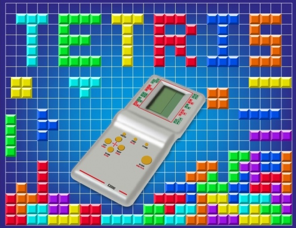 Bermain Tetris