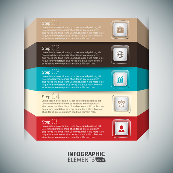 Infografis bisnis grafik presentasi