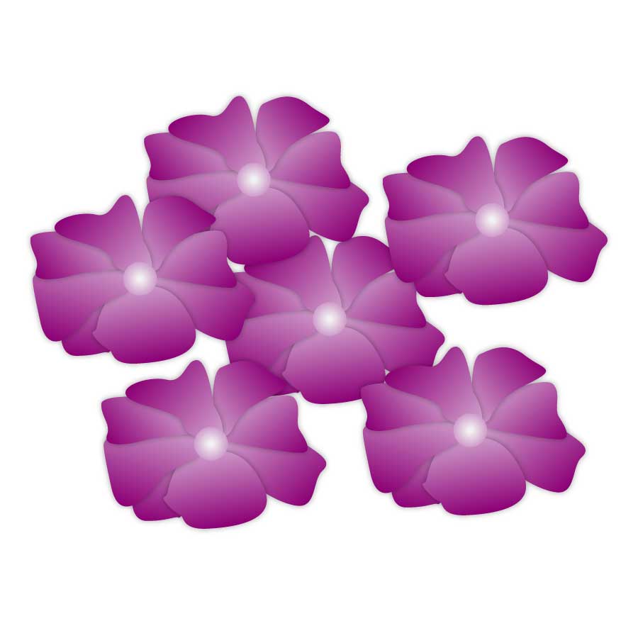 kepala bunga ungu