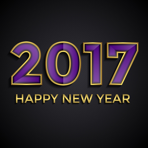 ungu Selamat tahun baru
