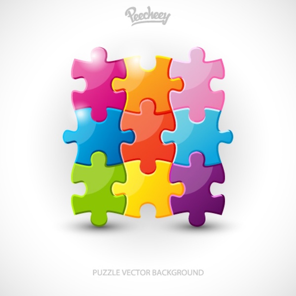 puzzle dans un concept d'entreprise