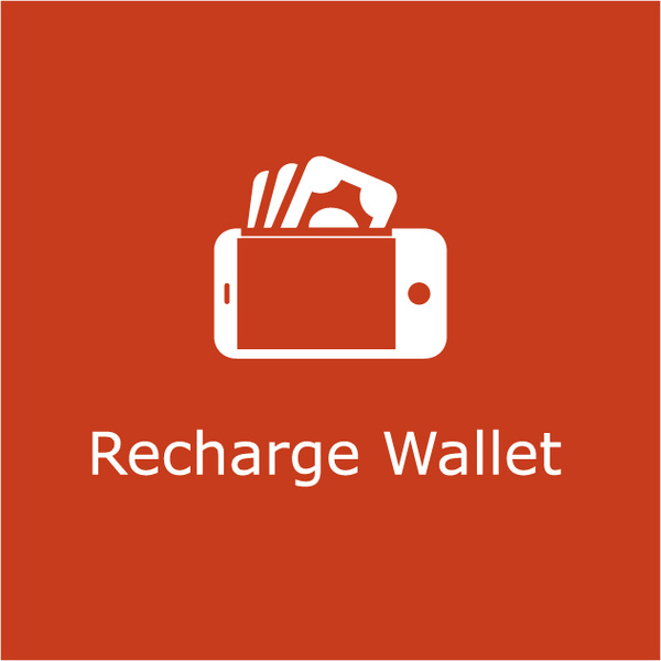 Brieftasche aufladen Mobile Geldbörse