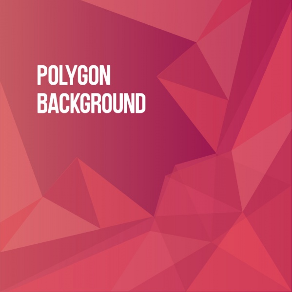 roten abstrakten Hintergrund mit Polygon-Effekt