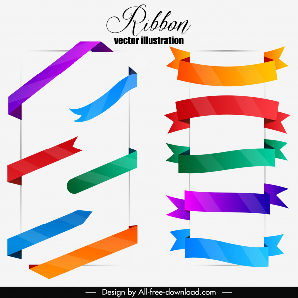Multifunktionsleiste Vorlagen Sammlung moderner farbenfrohes design