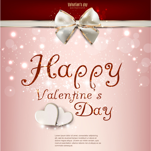 cartões de dia dos namorados feliz romântico vector