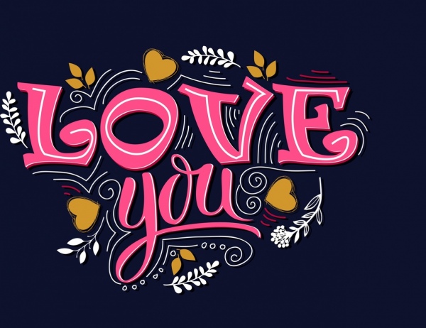 El amor romántico background Corazon hoja textos decoracion