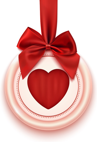 vettori di carte regalo romantico San Valentino