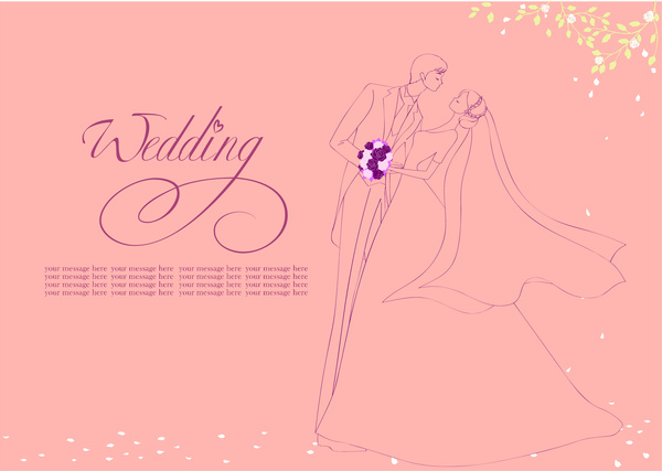 Romantic Wedding Background
