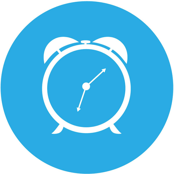 ícone de relógio redondo