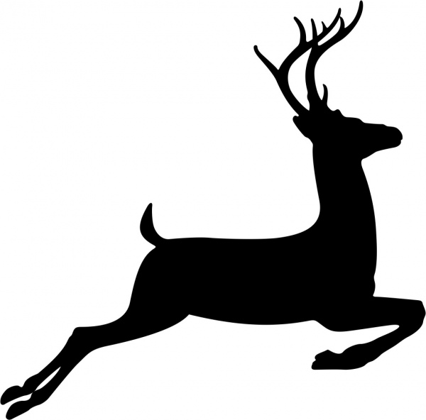 ejecutar deer stencil vector libre